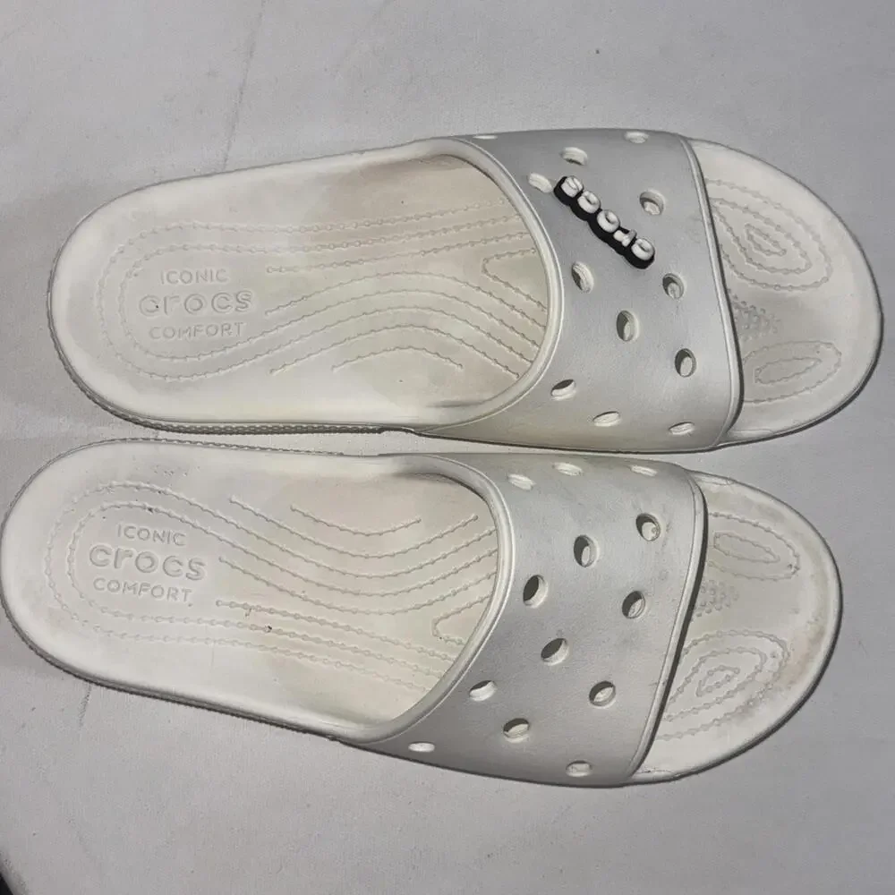 Crocs‎ Adult Baya Waterproof Slip On Gorpcore Outdoor  Comfort Slides Sandals 12